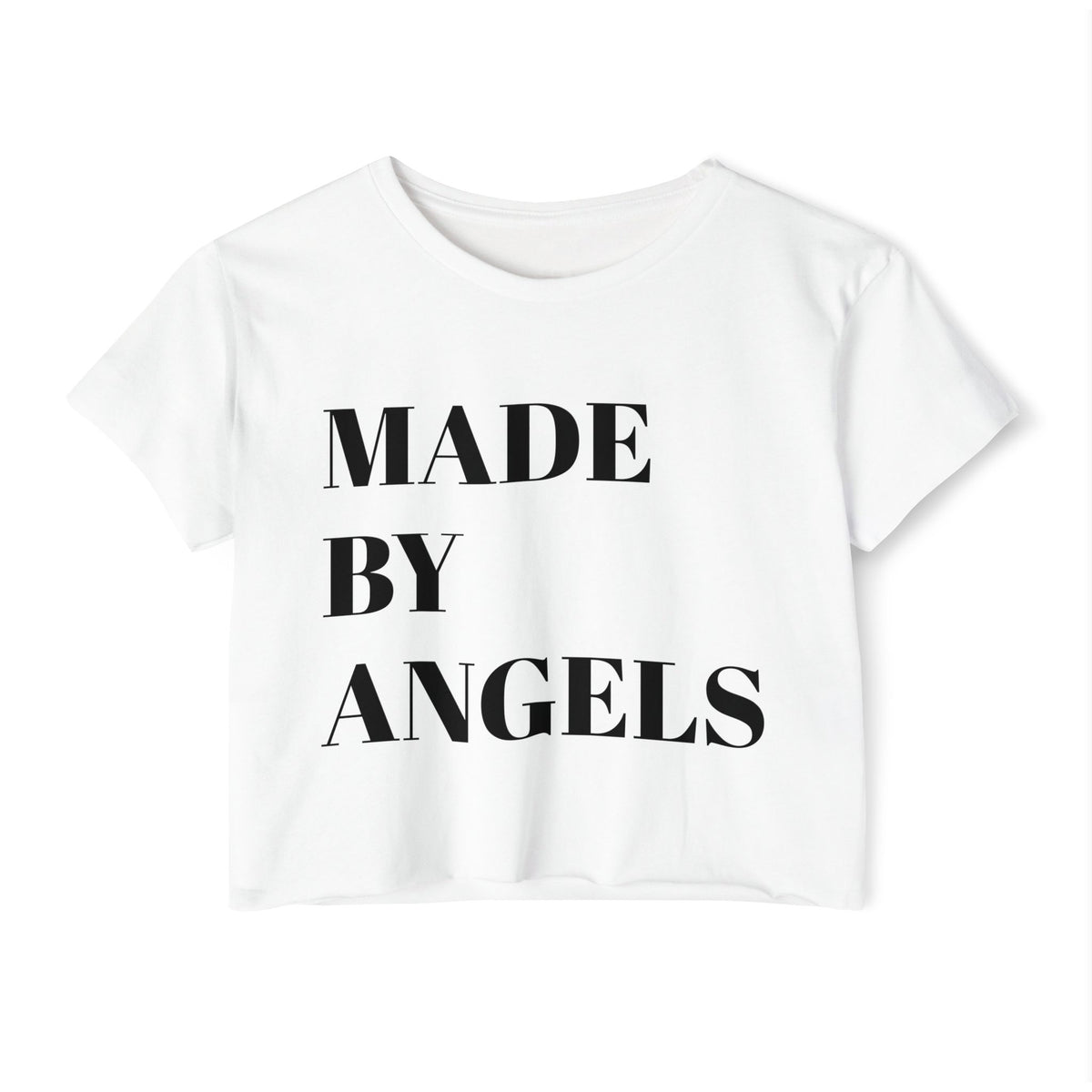 Women's Festival Crop Top - Made by Angels | Boho Style Tee, Summer Fashion, Festival Wear, Casual Apparel, Gift for Her